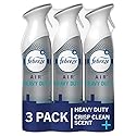 Febreze Air Mist Air Freshener Spray, Odor-Fighting Room Spray, Air Fresheners for Home and Bathroom and Kitchen, Aerosol Can, Heavy Duty Crisp Clean