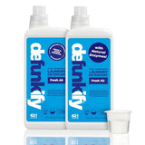 Laundry Detergent 124 Load. Crisp, Clean 'Fresh Air' Essential Oil Liquid Laundry Detergent Washing Soap for Sensitive Skin. ProvenSafe™ Cleaning