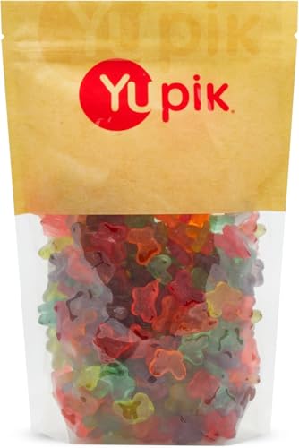 Yupik Mini Butterflies Gummy Candy - 500g/17.6 oz