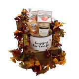 Gift Basket Village - Early Harvest Fall Gift Basket, Autumn-Inspired Gourmet Treats in Harvest Metal Tin