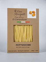 Fettuccine Egg Gourmet Pasta (Pack of 4) - from the Di Campofilone Region- Imported Italian Egg Pasta- 8.8 ounces / 250 grams