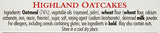 Walker's Shortbread Traditional Highland Oat Crackers, Scottish Crackers, 9.9 Oz Box