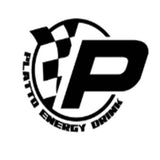 Platto Energy Drink, Blue Raspberry, Framboise Bleu, 12X473ML, Sans Sucre,Sugar Free,