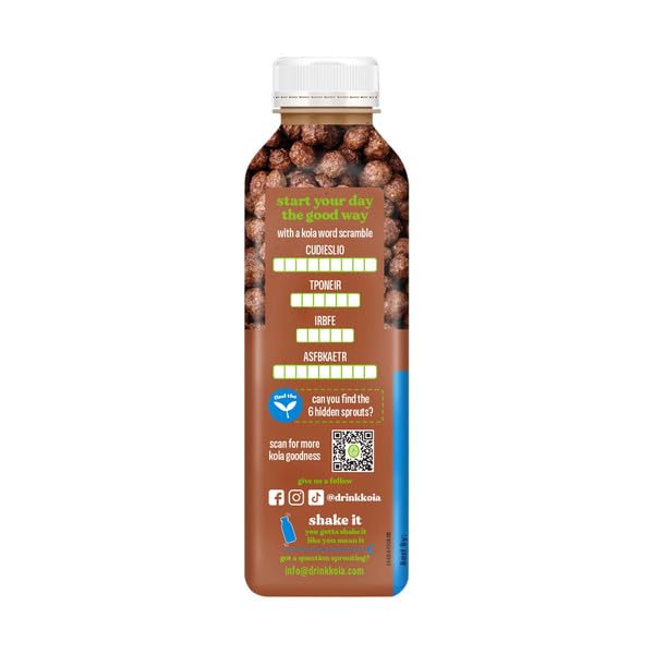 Koia Cocoa Cereal Protein Beverage, 12 FZ
