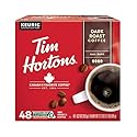 Tim Hortons Dark Roast 100% Arabica Ground Coffee KCUPs, 48ct