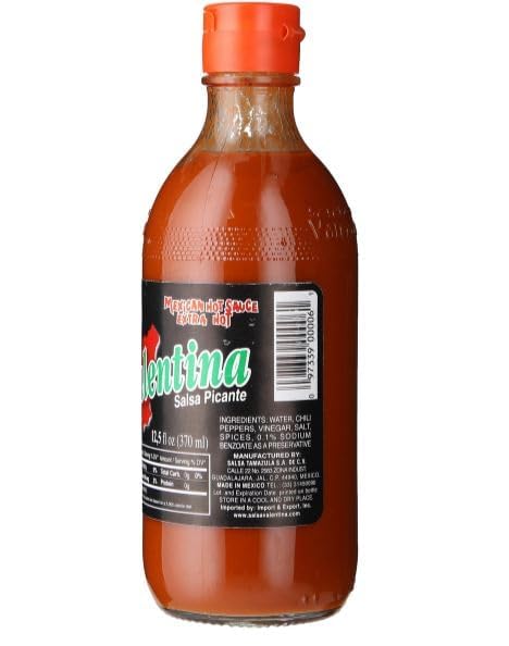Valentina Black Label Hot Sauce - 12.5 oz. (Pack of 2) (Extra Hot)