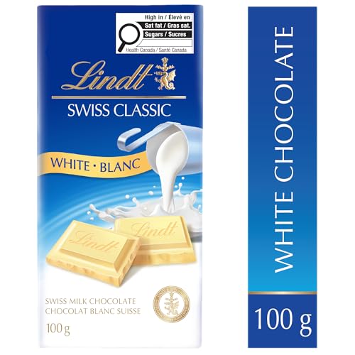 Lindt Choc Bar Swiss Wht, 3.5 oz