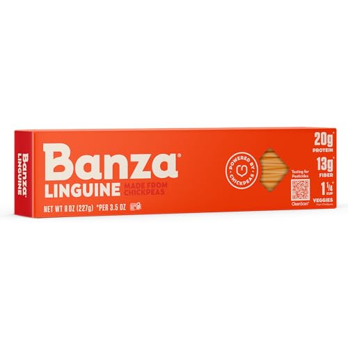 BANZA Pasta Angel Hair Chickpea, 8 OZ