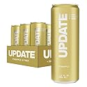 UPDATE Energy Drink Pack, Caffeine Free, Zero Sugar, No Jitters, No Crash, Paraxanthine Powered, Sugar Free, No Artificial Flavors, 12 Pack (12 fl oz