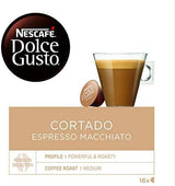 Nescafe Dolce Gusto Coffee, Tea, Chocolate Pods. Pick Any 5 Packs from 40+ Blends Inc: Decaf, Caramel, Cappuccino, Latte, Mocha, Espresso, Skinny