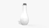 Toodaloo High Pressure Toilet Cleaning Spray Bottle, Soft Silicone, White with Chrome Lid, Easy to Clean, Remove Skid Marks, Diarrhea Overspray, or