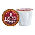 Puroast Low Acid Coffee| French Single Serve Pods | Dark Roast | High Antioxidants & High pH |No Bitter Aftertaste | Reduced Heartburn & GERD Friendly