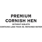 Tyson All Natural Premium Cornish Hen (Twin Pack), 44 oz. (Frozen)