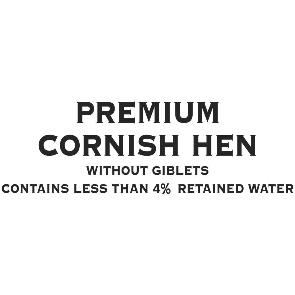 Tyson All Natural Premium Cornish Hen (Twin Pack), 44 oz. (Frozen)