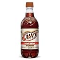 A&W Zero Root Beer, 20 Fl Oz Bottles, (Pack of 16, Total of 320 Fl Oz)