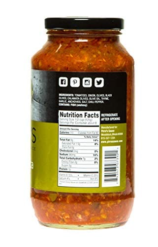 Pirro's Puttanesca, All Natural Sauce, 24 Ounce (Pack of 2)
