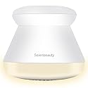 Scienbeauty Fabric Shaver Fuzz Remover Rechargeable, Electric Lint Remover with Light, Sweater Shaver with Stainless Steel 6-Blades, Dual Protection