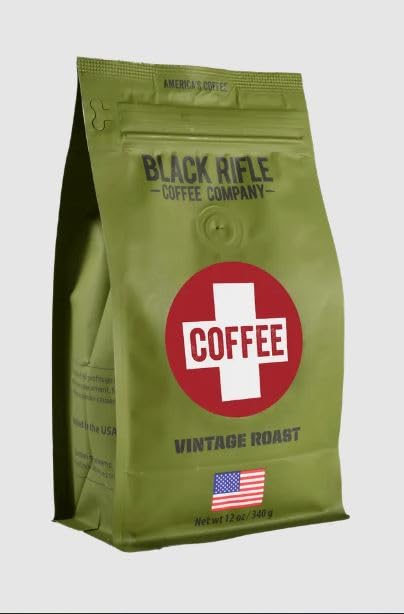 Black Rifle Coffee Company Whole Bean 12oz Bag (Coffee Saves Roast)