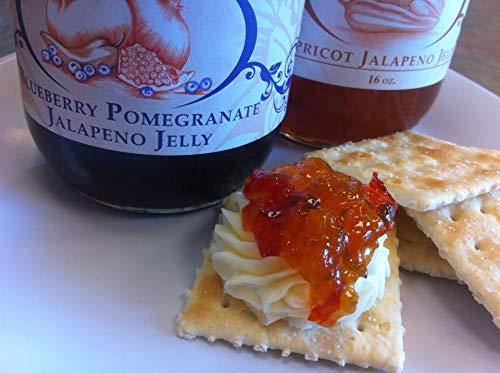 Sweetly Divine Hot Pepper Jelly - Multiple Flavors Available (Blueberry Pomegranate Jalapeno)