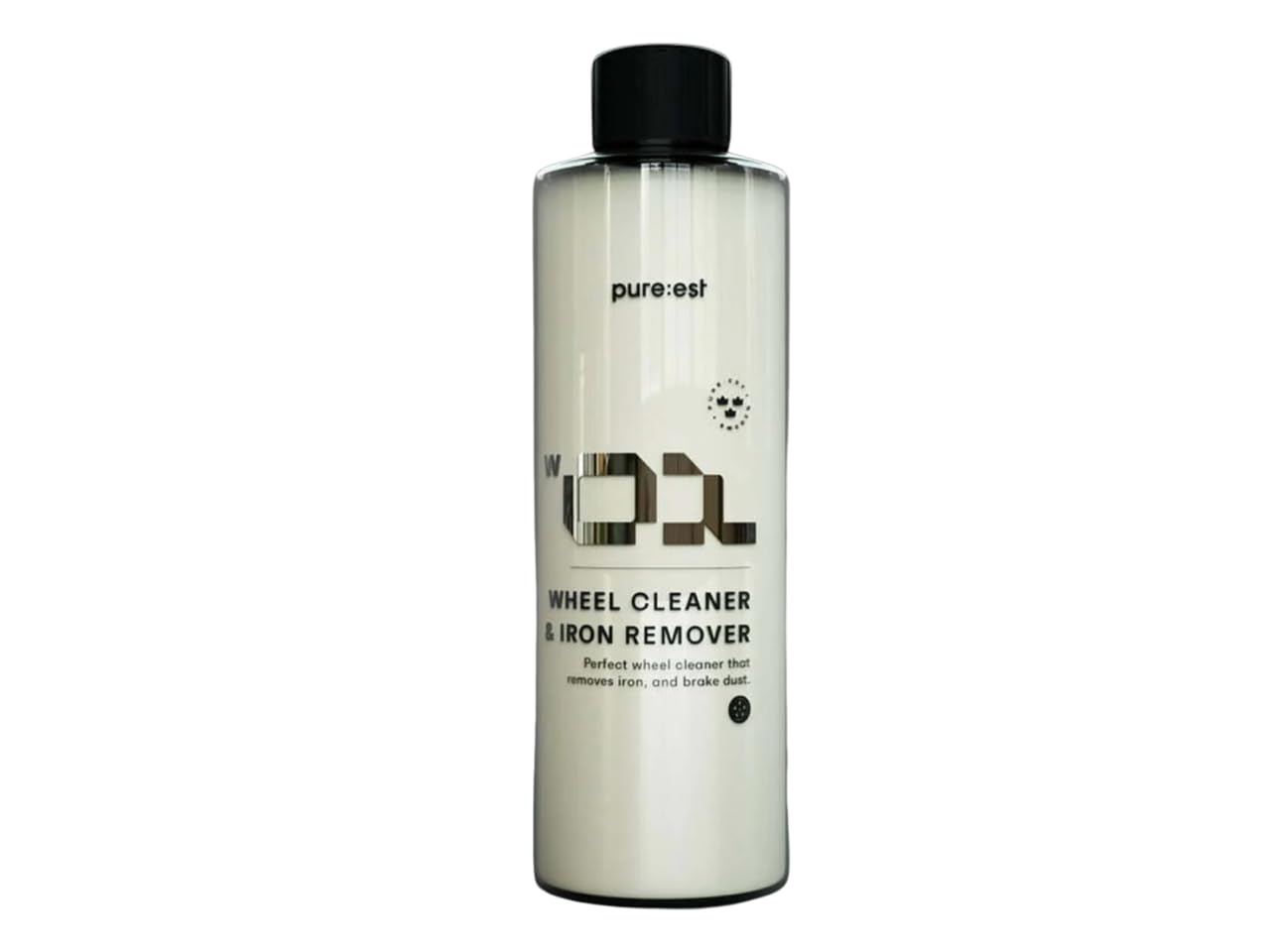 Pure:est W1 Wheel Cleaner and Iron Remover - Powerful Solution for Brake Dust and Iron Particles