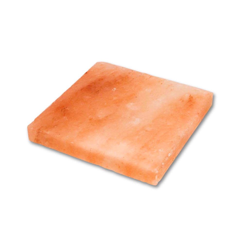 SALT N SOUL Himalayan Salt Block for Grilling Size 8x8x1 | Salt Block for Cooking, Serving, and Cutting | Cooking Salt Stone | Himalayan Salt Plate