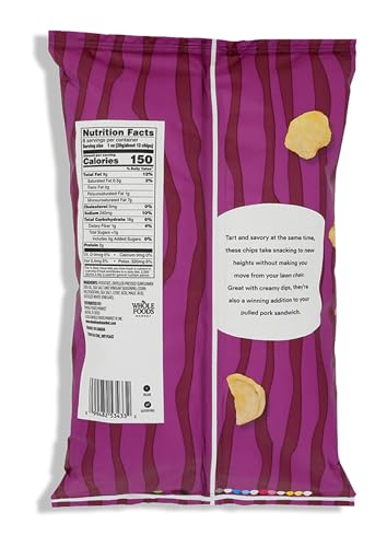 365 by Whole Foods Market, Sea salt Vinegar Kettle Potato Chips, 8 OZ