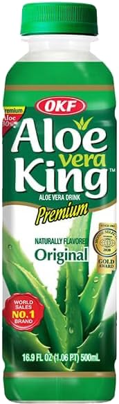 Aloe Vera King Juice Oringinal, 16.9-Ounce (Pack of 20)