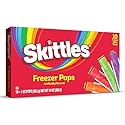 Skittles Fat Free Freezer Bars, Assorted Flavors, 1 Oz Bars,10 Ice Bars