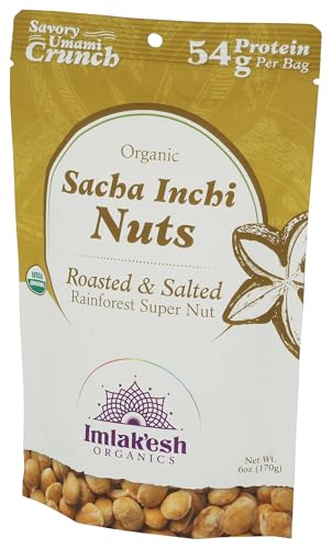 Imlakesh Organics Sacha Inchi Nuts (6oz Pouch)