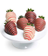 From You Flowers - Red Swizzled Chocolate Covered Strawberries for Birthday, Anniversary, Get Well or Celebration
