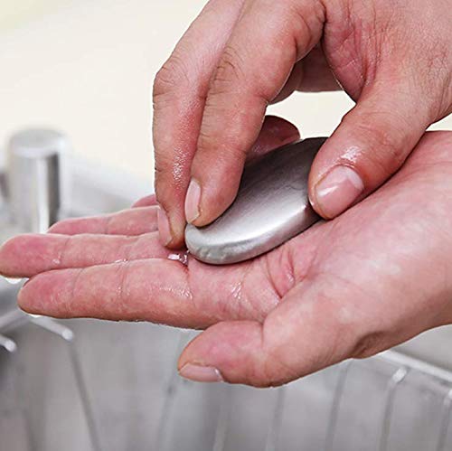 Cafurty Stainless Steel Soap Eliminating Odor Smell Kitchen Bar
