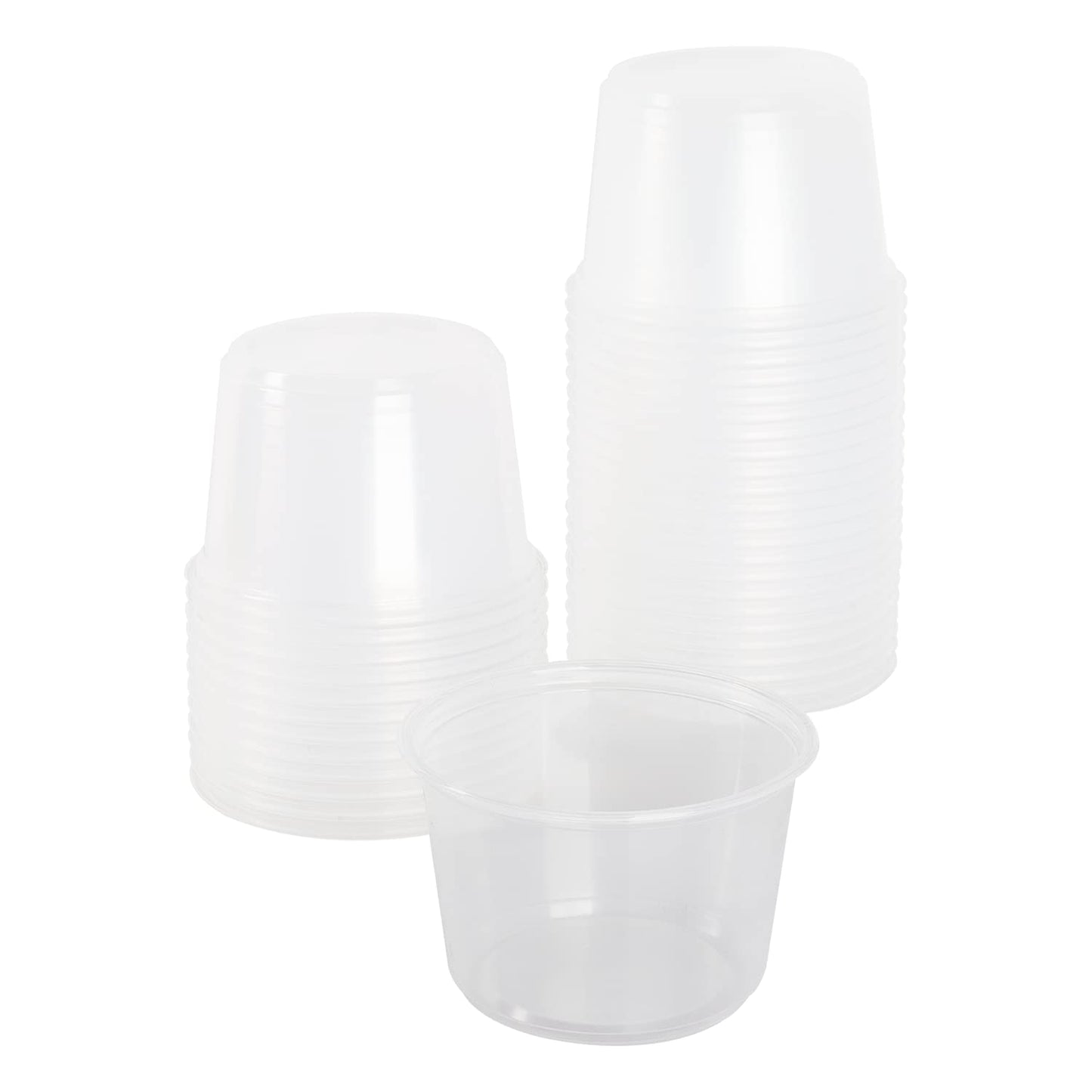 Karat [16oz - 500 ct] Clear PP Plastic Round Deli Food Container for Hot and Cold Food, BPA-Free (FP-DC16-PP)