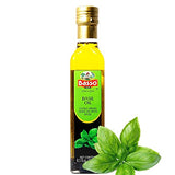 Basil Extra Virgin Olive Oil for Dipping and Tasting 8.5 Fl Oz (250 ml)
