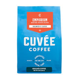 CUVEE COFFEE Ground Emporium Medium Roast Coffee - 12 oz Bag, Smooth Balanced Arabica, Small-Batch Roasted for Everyday Brewing