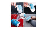 Reusable Lint Roller for Pet Hair - Washable Sticky Picker Set, 2-in-1 Portable & Standard Roller, Eco-Friendly No Refills, Removes Dog & Cat Fur from