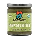 Dastony Organic Raw Hemp Seed Butter, 8 oz | Only One Ingredient | Vegan, Paleo and Keto Friendly, Non GMO, Gluten-free - Pack of 1
