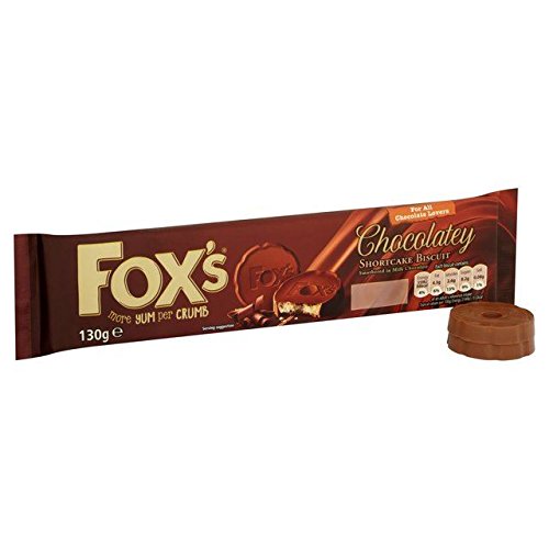 Fox's Chocolatey Milk Chocolate Round 130g - Pack of 2