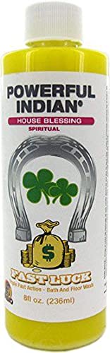 INDIO Powerful Indian Spiritual Bath & Floor Wash-FAST LUCK 8oz