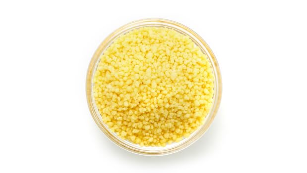Yupik Couscous Medium Grain, 2.2 lb (35.2 oz), Kosher, Vegan, Low-Calorie Grain, Nutty Flavour, Rich in Protein & Fiber, Perfect for Salads, Soups & Baking
