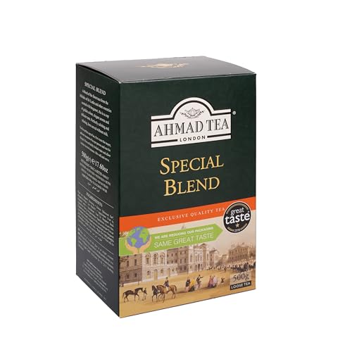 Ahmad Tea Black Tea, Special Blend Loose Leaf, 500 Gram Box