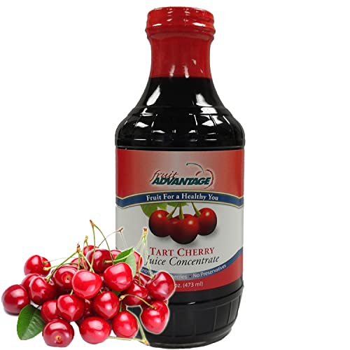 Unsweetened Tart Cherry Juice Concentrate, Traverse Bay Farms, (16 Fl Oz (1-Pack))