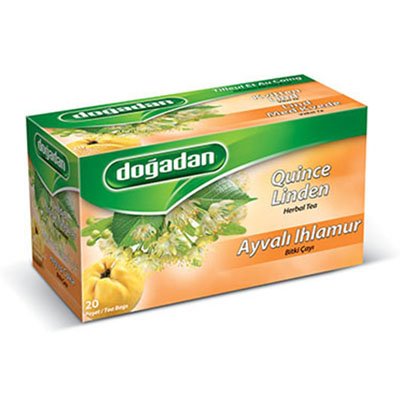 Dogadan Ayval? Ihlamur (Quince-Linden Herbal Tea) 20 Tea Bags, Pack of 3