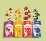 Sweet Nothings, Multi-Pack, USDA Organic Kids' Squeezable Super Fruit Smoothie, Value Pack of 24 - Dye-Free, No Added Sugar,Vegan, Healthy Organic