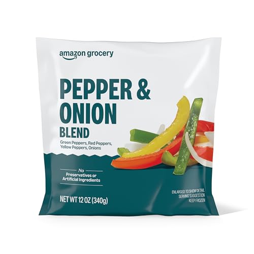 Amazon Grocery, Pepper & Onion Blend, 12 Oz, Frozen