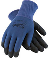 GTek 34-500/M, Seamless Knit Nylon Glove with Nitrile Coated MicroSurface Grip on Palm & Fingers - Touchscreen