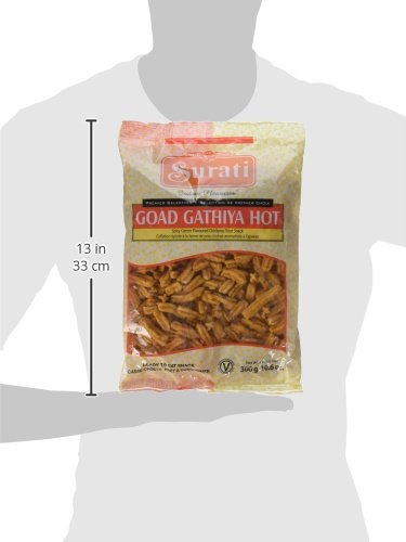 Surati, Goad Gathiya Hot, 300 Grams(gm)