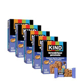 KIND Breakfast Protein Bars, Peanut Butter Banana Dark Chocolate, Gluten Free, Low Sodium, Healthy Snacks, 8g Protein, 30 Count (30 Packs of 2 Bars)