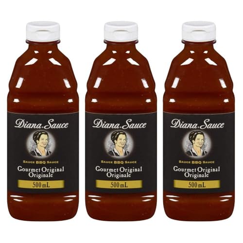 Diana Sauce Gourmet Original 500ml, 3-Pack {Imported from Canada}