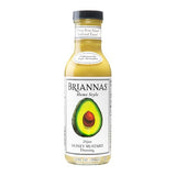 BRIANNAS - Home Style Dijon Honey Mustard Dressing - Fine Salad Dressing made with Premium Ingredients - Gluten Free & Kosher Dressing - 12 oz. Bottle