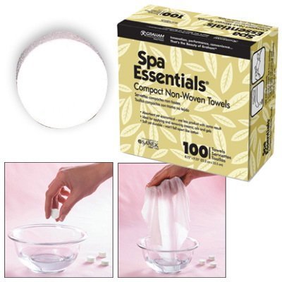Graham Spa Essentials Compact Towels (100 Towels)